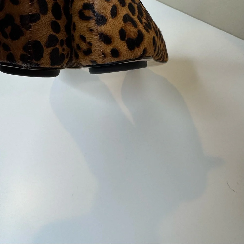 Sam Edelman Nori Flat size 6 Color Tan/Black Leopard Print NWOT - Picture 6 of 10